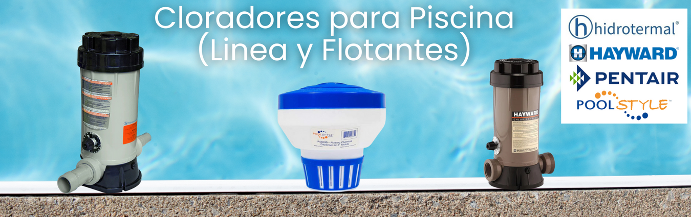 Cloradores de Linea y Flotantes para Piscinas