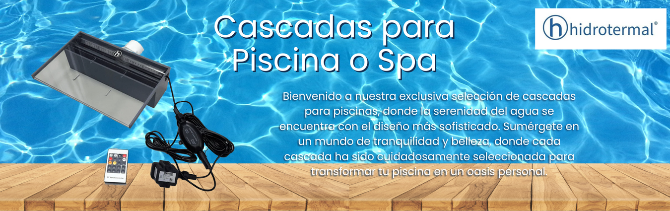 Cascadas para Piscina o Spa