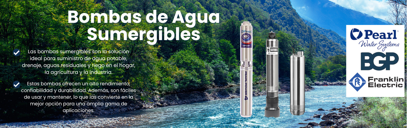 Bombas de Agua Sumergibles Tipo Lapicero