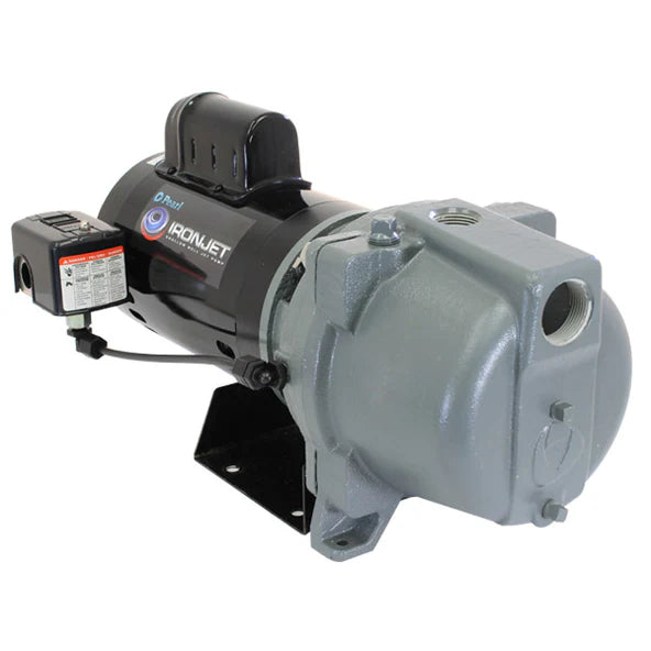 Bomba de Agua Centrífuga Serie IRONJET de 0.5 a 1.5 Hp, Pearl