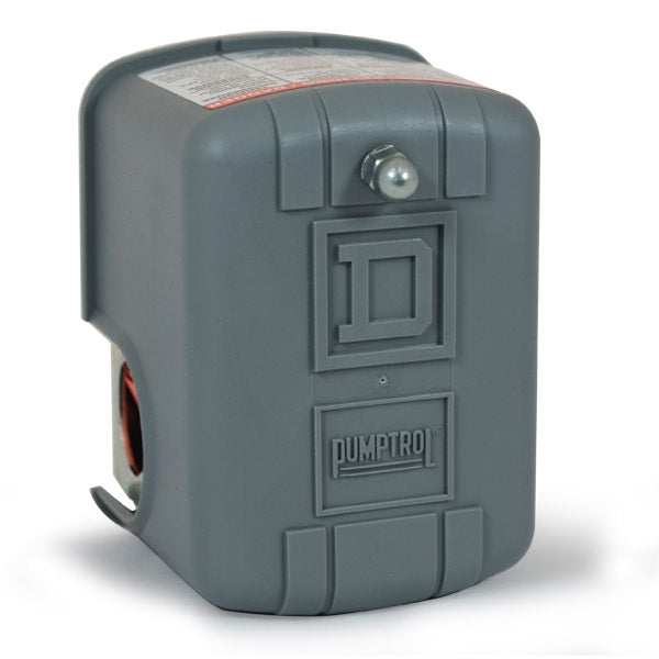 Presostato para Aplicaciones de Agua Switch de 20 a 100 Psi, Square D
