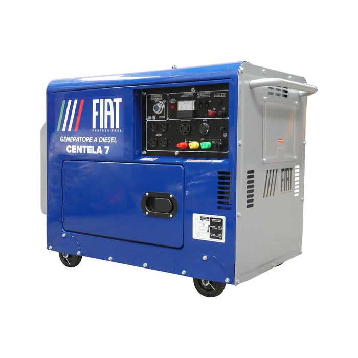 Generador Diesel Cerrado con ATS de 13 Hp, FIAT
