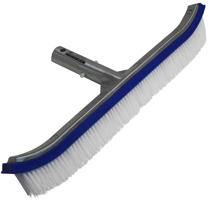 Cepillo para Piscina con Cerdas Aluminio y Plástico Deluxe de 18", Hidrotermal