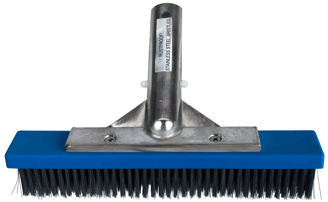 Cepillo para Piscina con Cerdas de Acero de 9", Pentair