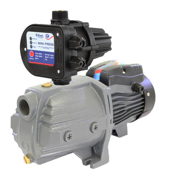Presurizador Electrónico de Agua con Bomba Jet Autocebante de 1 Hp, Pearl