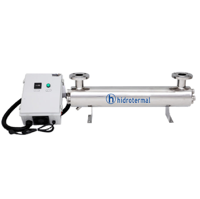 Purificador UV Inoxidable 2" de 52 GPM, Hidrotermal