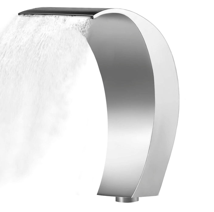 Cascada para Piscina Tipo Cuello de Ganzo, Hidrotermal