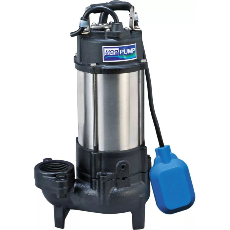 Bomba de Agua Eyectora Sumergible para Drenaje con Boya Serie F-05UF de 110 V , HCP