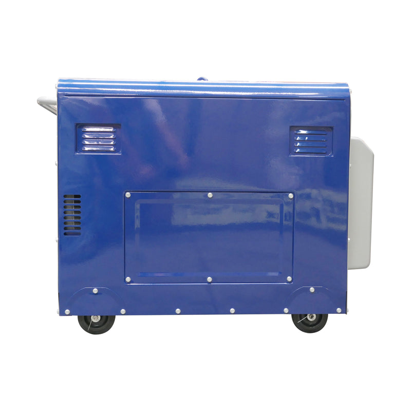 Generador Diesel Cerrado con ATS de 13 Hp, FIAT