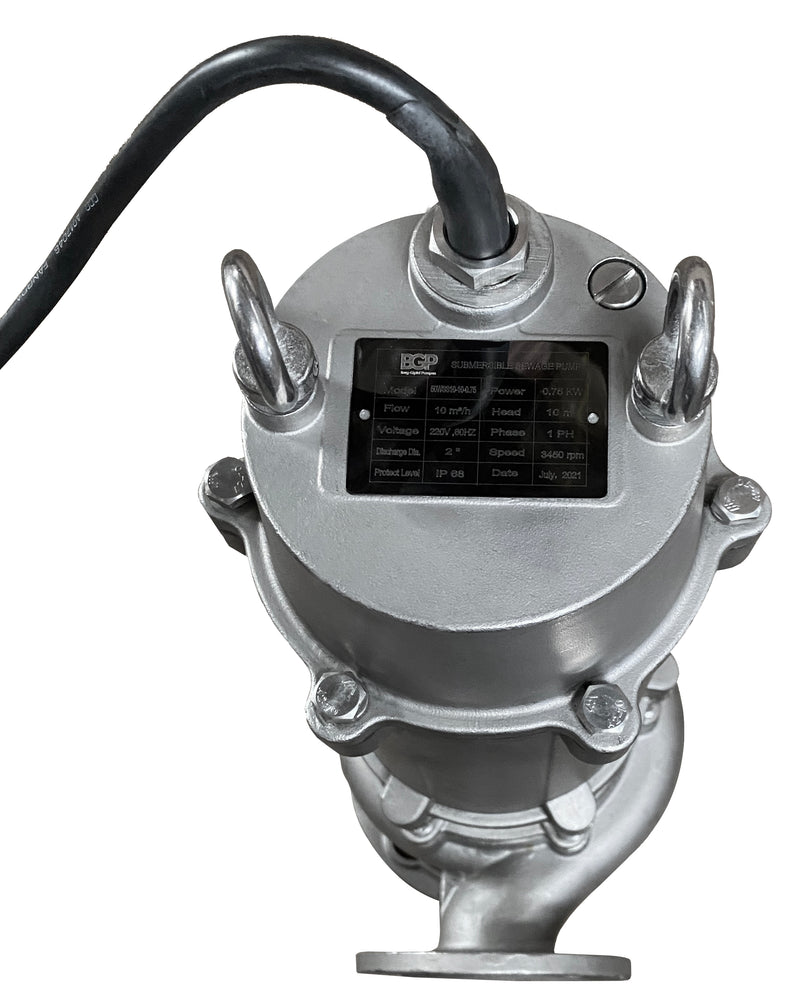 Bomba de Agua Eyectora para Drenaje Serie 50WS, BGP