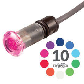 Proyector de Luz Led para Piscina Serie Crystalogic de 50 a 100 Ft, Hayward