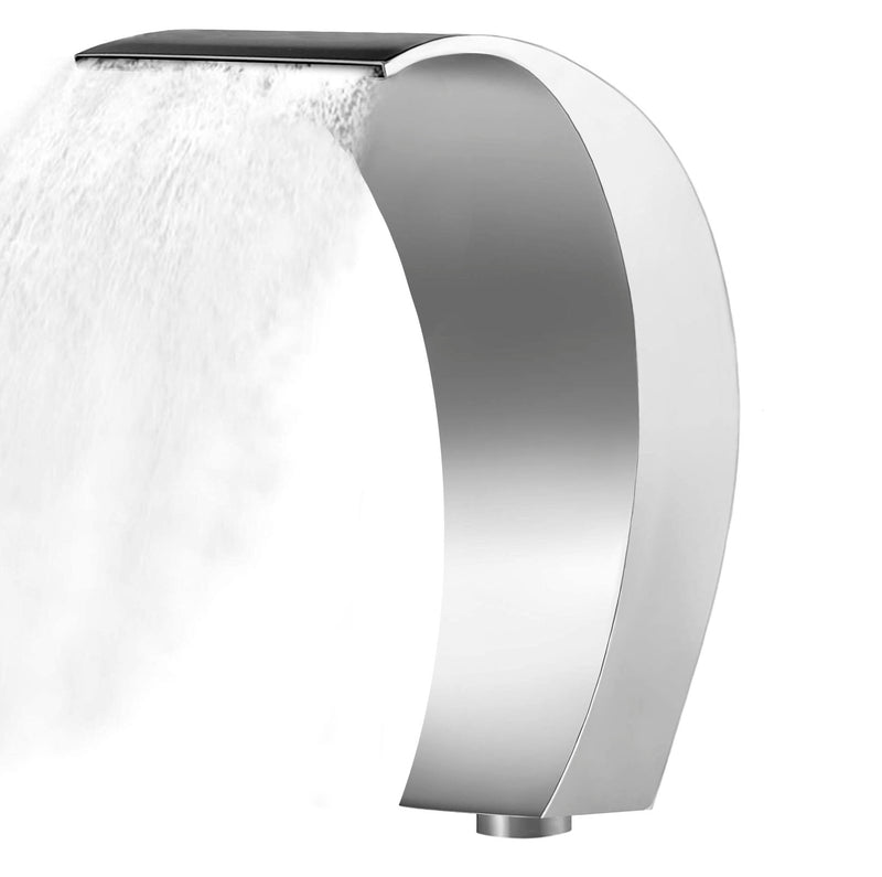Cascada para Piscina Tipo Cuello de Ganzo, Hidrotermal